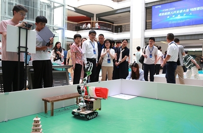 2025睿抗机器人开发者大赛陕西省赛在我校成功举办，数字文化创意软件开发成亮点